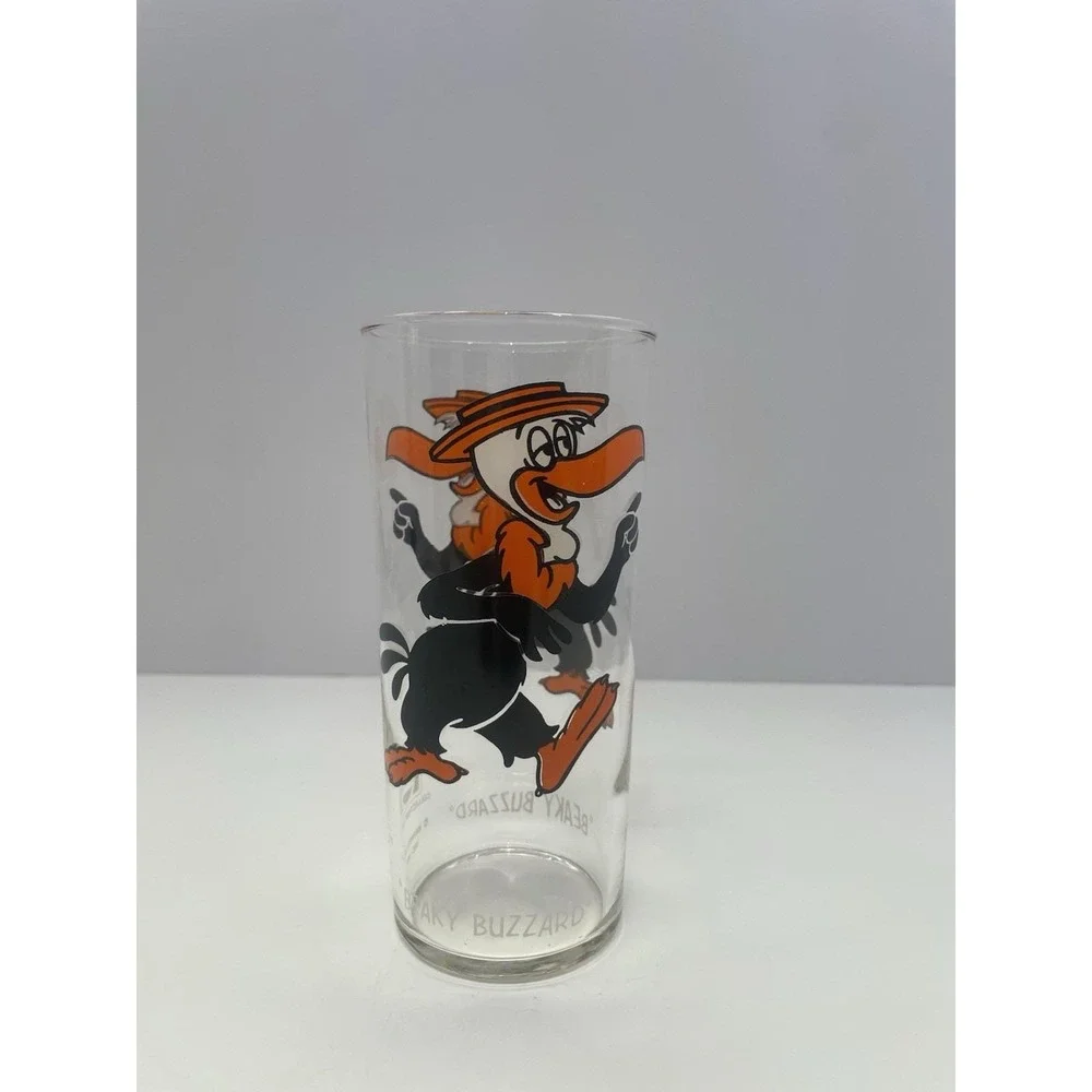 Vintage 1973 Looney Tunes Beaky Buzzard Pepsi Collector Series Glass